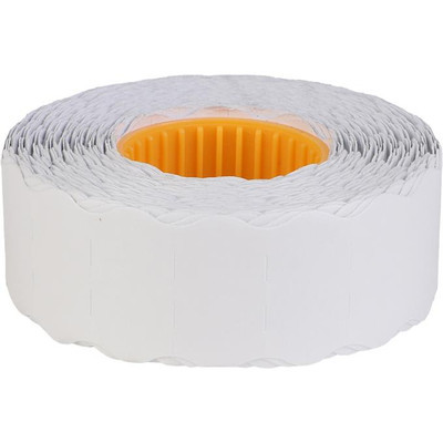 Árazószalag, 22x12 mm, „C”, fehér