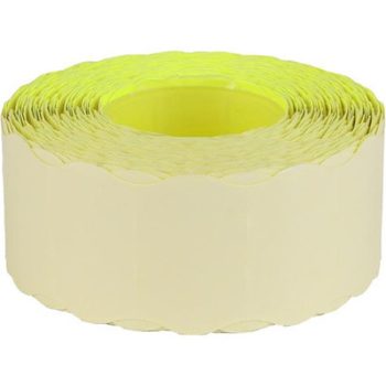 Árazószalag, 25x16 FLUO citrom