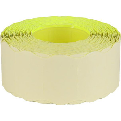 Árazószalag, 25x16 FLUO citrom