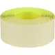 Árazószalag, 25x16 FLUO citrom 10 tek