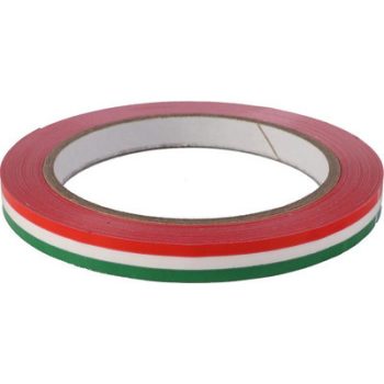 Tasakzáró szalag, 9 mmx66 m, öntapadó, nemzeti