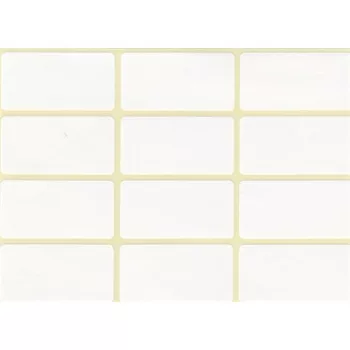 Etikett, 20x38 mm, 60 etikett/csomag 5 lap