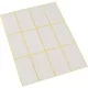 Etikett, 20x30 mm, 60 etikett/csomag 4 lap
