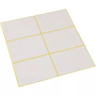 Etikett, 35x50 mm, 60 etikett/csomag 10 lap