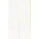 Etikett, 40x70 mm, 60 etikett/csomag 15 lap