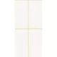 Etikett, 40x80 mm, 60 etikett/csomag 15 lap