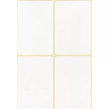 Etikett, 45x70 mm, 60 etikett/csomag 15 lap