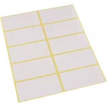 Etikett, 25x50 mm, 60 etikett/csomag 6 lap