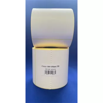   Etikett, thermo, 100x100 mm, 600 etikett/tekercs, fehér 1 tek