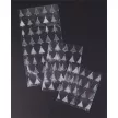 Celofán tasak, BOPP, 100x150 mm, karácsonyi mintás (10 db/csomag)