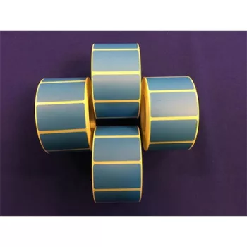 Etikett, thermo, 25x45 mm, 1000 etikett/tekercs, kék 1 tek