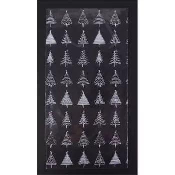   Celofán tasak, BOPP, 300x450 mm, karácsonyi mintás (10 db/csomag)