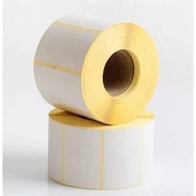 Etikett, vellum, nyomatlan, 40x100 mm, 1000 etikett/tekercs 10 tek