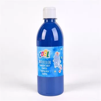 Tempera, COOL BY VICTORIA, 500 ml, kék 0,5 liter