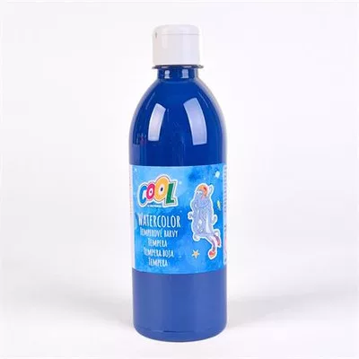 Tempera, COOL BY VICTORIA, 500 ml, kék 0,5 liter