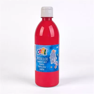 Tempera, COOL BY VICTORIA, 500 ml, piros 0,5 liter