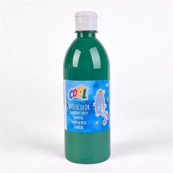 Tempera, COOL BY VICTORIA, 500 ml, zöld 0,5 liter