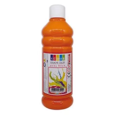 Tempera, 500 ml, Südor, narancs 0,5 liter