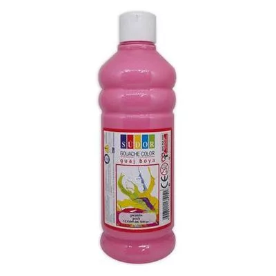 Tempera, 500 ml, Südor, pink 0,5 liter