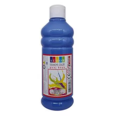 Tempera, 500 ml, Südor, világoskék 0,5 liter