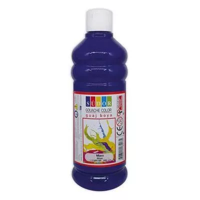 Tempera, 500 ml, Südor, kék 0,5 liter