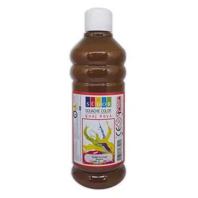 Tempera, 500 ml, Südor, barna 0,5 liter