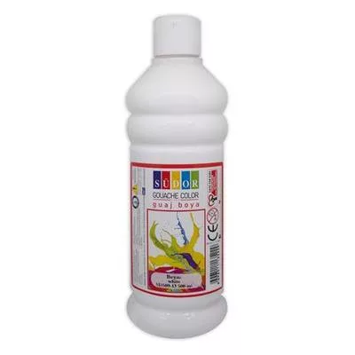 Tempera, 500 ml, Südor, fehér 0,5 liter