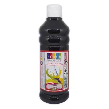 Tempera, 500 ml, Südor, fekete 0,5 liter