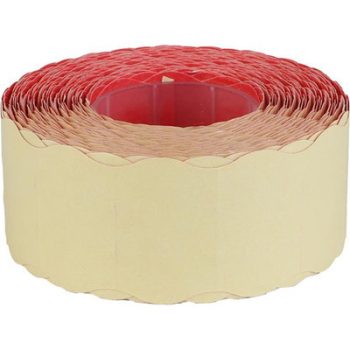 Árazószalag, 25x16 mm, piros