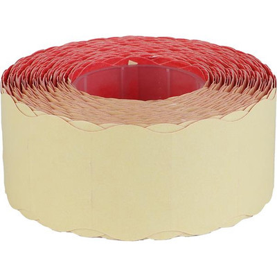 Árazószalag, 25x16 mm, piros