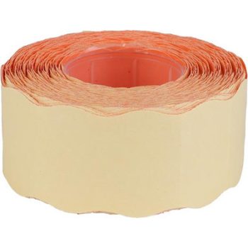 Árazószalag, 25x16 mm, narancs