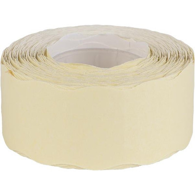 Árazószalag, 25x16 mm, "A", fehér