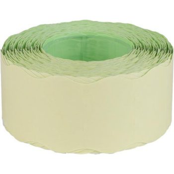 Árazószalag, 25x16 mm, zöld