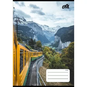   Füzet, tűzött, A5, vonalas, 32 lap, 4-8. osztály, COOL BY VICTORIA "Adventure", "21-32" 1 db