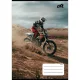 Füzet, tűzött, A5, vonalas, 32 lap, 4-8. osztály, COOL BY VICTORIA "Motocross", "21-32" 1 db