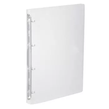   Gyűrűs könyv, 4 gyűrű, 25 mm, A4, PP, VIQUEL "Propyglass", víztiszta 1 db