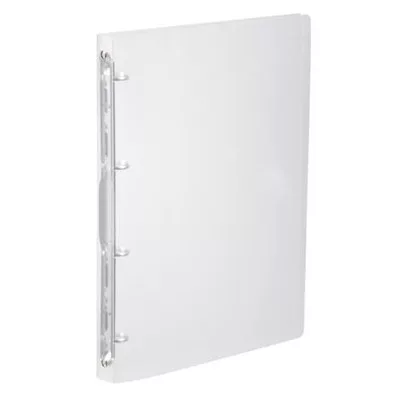 Gyűrűs könyv, 4 gyűrű, 25 mm, A4, PP, VIQUEL "Propyglass", víztiszta 1 db