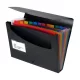 Harmonikamappa, PP, 12 rekeszes, VIQUEL "Rainbow Class", fekete 1 db