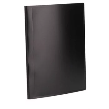   Bemutatómappa, 20 zsebes, A4, VIQUEL "Essentiel", fekete