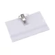 Névkitűző, csíptetővel és tűvel, 88x54 mm, 50 db/csomag, VICTORIA OFFICE