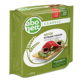 Extrudált kenyér, ABONETT, 100 g, natúr 0,1 kg