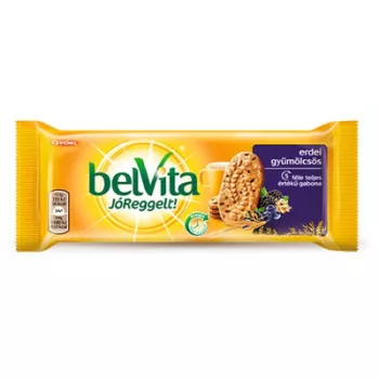   Keksz, 50 g, GYŐRI "Belvita Jó reggelt", erdei gyümölcsös 0,05 kg