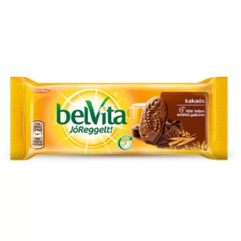   Keksz, 50 g, GYŐRI "Belvita Jó reggelt", kakaós 0,05 kg