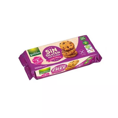 Keksz, 130 g, GULLÓN, gluténmentes, csokidarabokkal 0,13 kg