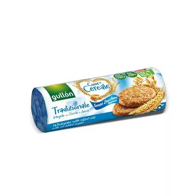 Keksz, édesítőszerrel, 280 g, GULLÓN, élelmi rosttal 0,28 kg