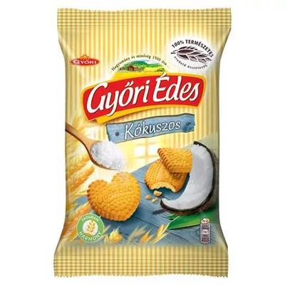 Keksz, 150 g, GYŐRI "Győri édes", kókuszos 0,15 kg
