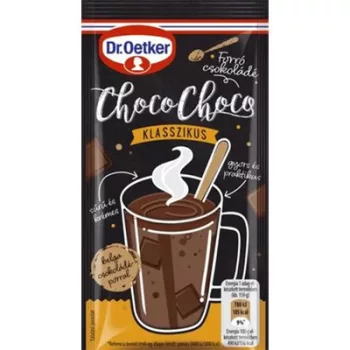   Forró csokoládé, 34 g, DR OETKER "Choco-Choco", klasszikus 0,034 kg