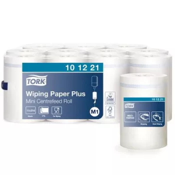   Törlőpapír, belsőmag-adagolás, M1 rendszer, 2 rétegű, Advanced, TORK "Plusz", fehér 11 tek