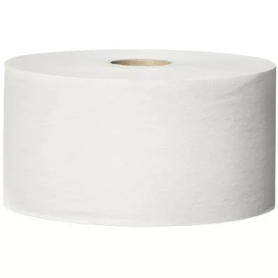 Toalettpapír, T1 rendszer, 1 rétegű, 26 cm átmérő, Universal, TORK "Jumbo", fehér 6 tek