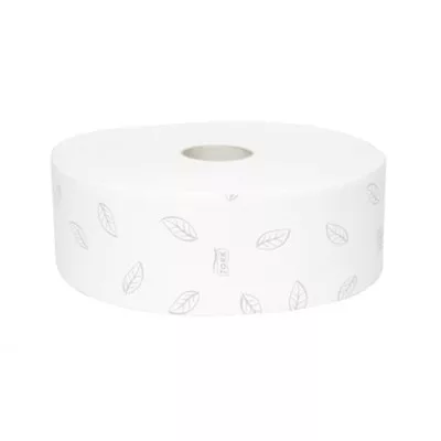 Toalettpapír, T1 rendszer, 2 rétegű, 26 cm átmérő, Advanced, TORK "Jumbo", fehér 6 tek